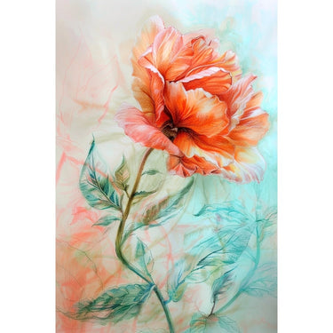 Flowers Drawing Canvas
